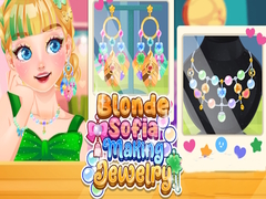 խաղ Blonde Sofia Making Jewelry