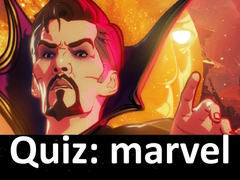 խաղ Quiz: marvel