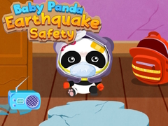 խաղ Baby Panda Earthquake Safety