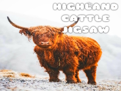 խաղ Highland Cattle Jigsaw