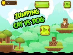 խաղ Jumping Cat Vs Dog