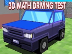 խաղ 3D Math Driving Test