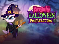 խաղ Angela Halloween Preparation