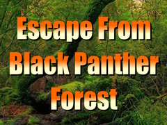 խաղ Escape from Black Panther Forest