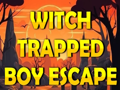 խաղ Witch Trapped Boy Escape