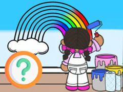 խաղ Kids Quiz: Color The Sky