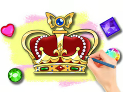 խաղ Coloring Book: Royal Crown