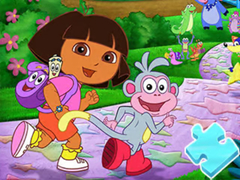 խաղ Jigsaw Puzzle: Dora The Explorer