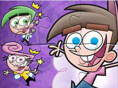 խաղ Jigsaw Puzzle: Timmy's Fairy Family