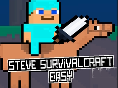 խաղ Steve SurvivalCraft Easy