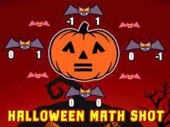 խաղ Halloween Math Shot