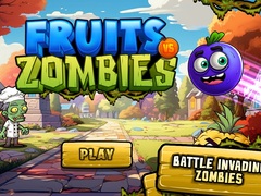 խաղ Fruits vs Zombies