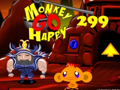 խաղ Monkey Go Happy Stage 299