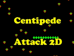 խաղ Centipede Attack 2D