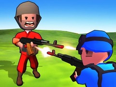 խաղ Little Commander. Red vs Blue