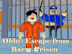 խաղ Obby: Escape from Barry Prison