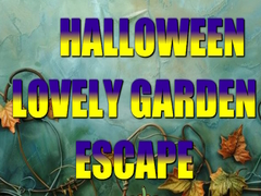 խաղ Halloween Lovely Garden Escape