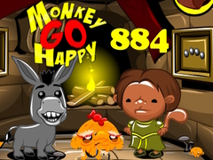 խաղ Monkey Go Happy Stage 884