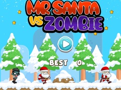 խաղ Mr. Santa Vs Zombie