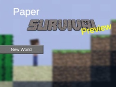 խաղ Paper Survival