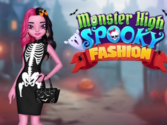 խաղ Monster High Spooky Fashion