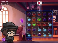 խաղ Wizardry Match 3 Battles