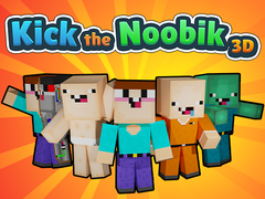 խաղ Kick the Noobik 3D