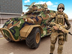 խաղ Us Army Car Games Truck Driving