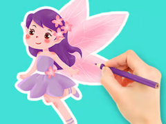 խաղ Coloring Book: Flower Fairy