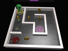 խաղ 3d Maze And Robot