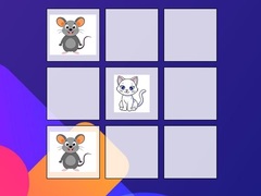 խաղ Tic-tac-toe Mouse Vs Cat