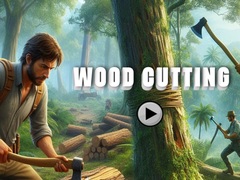 խաղ Wood Cutting