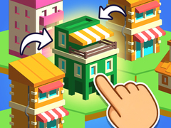 խաղ Crafty Town Merge City