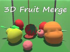 խաղ 3D Fruit Merge