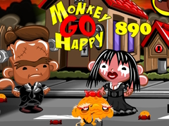 խաղ Monkey Go Happy Stage 890