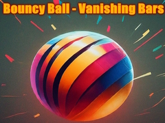 խաղ Bouncy Ball - Vanishing Bars 