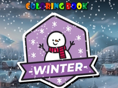 խաղ Coloring book Winter 