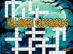 խաղ Halloween crosswords 