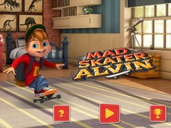 խաղ Mad Skater Alvin