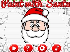 խաղ Paint With Santa