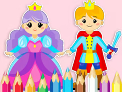 խաղ Coloring Book: Sweet Royal Date