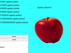 խաղ Red Apple Clicker