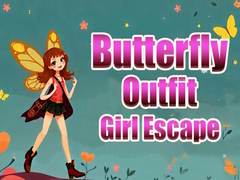 խաղ Butterfly Outfit Girl Escape