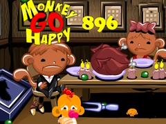 խաղ Monkey Go Happy Stage 896