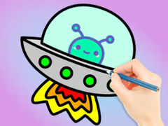 խաղ Coloring Book: Galaxy Wander
