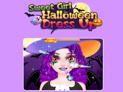 խաղ Sweet Girl Halloween Dress Up