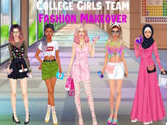 խաղ College Girls Team Fashion Makeover
