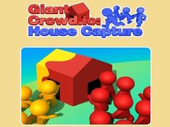 խաղ Giant Crowd io: House Capture