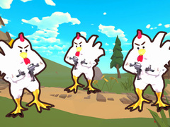 խաղ Chicken shooter io