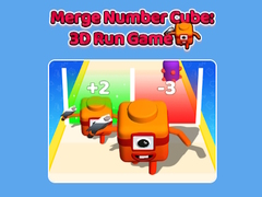 խաղ Merge Number Cube: 3D Run Game